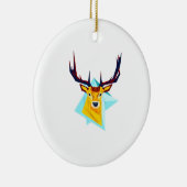 Oh Deer Minimal Rustic Style Ornament (Rechts)