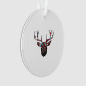 Oh Deer Minimal Style Acrylic Ornament (voorkant)