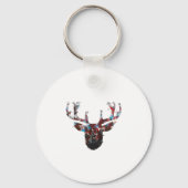 Oh Deer Minimal Style Keychain (Voorkant)