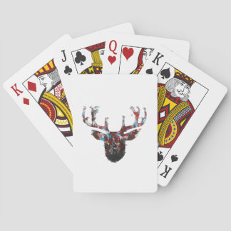 Oh Deer Minimal Style Pokerkaarten