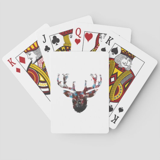 Oh Deer Minimal Style Pokerkaarten (Achterkant)