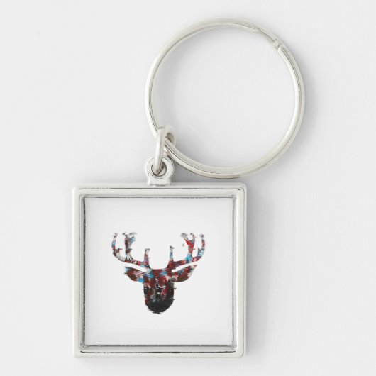 Oh Deer Minimal Style Sleutelhanger (Voorkant)
