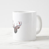 Oh Deer Minimale Stijl Grote Koffiekop (Voorkant rechts)