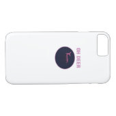 Oh Deer Modern Aesthetic Case-Mate iPhone Case (Achterkant (Horizontaal))