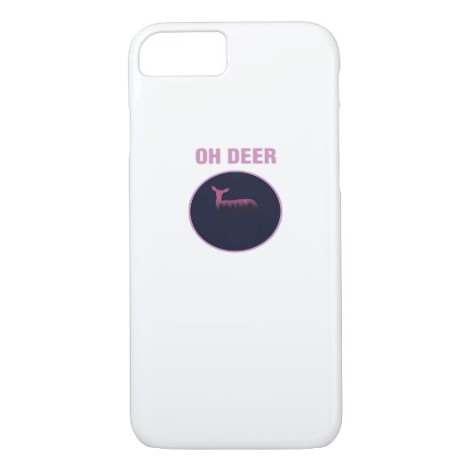 Oh Deer Modern Aesthetic Case-Mate iPhone Case (Achterkant)