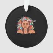 Oh Deer Modern Aesthetic Ornament (voorkant)