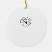 Oh Deer Modern Aesthetic Ornament (Voorkant)