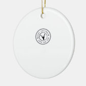 Oh Deer Modern Aesthetic Ornament (Links)