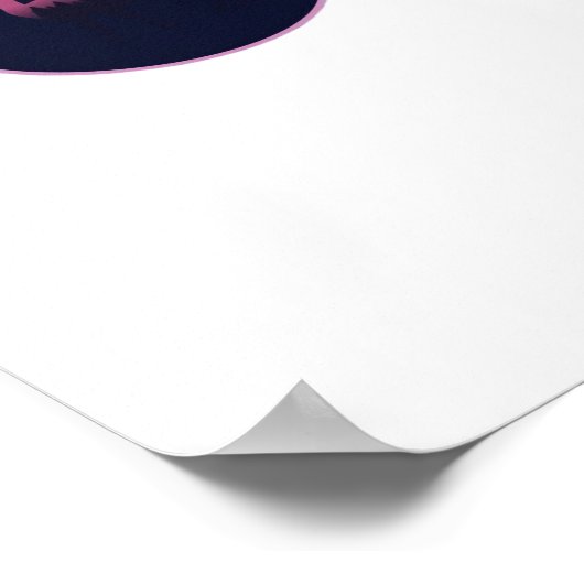 Oh Deer Modern Aesthetic  Poster (Hoek)