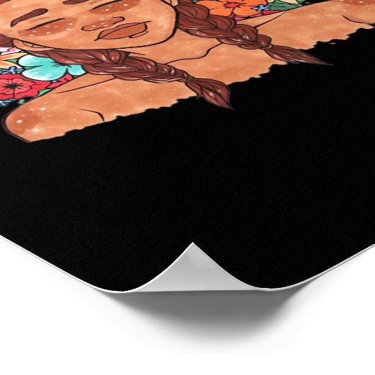 Oh Deer Modern Aesthetic  Poster (Hoek)