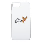 Oh Deer Modern Aesthetic Style Case-Mate iPhone Case (Achterkant)
