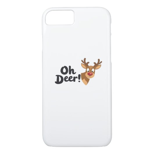 Oh Deer Modern Aesthetic Style Case-Mate iPhone Case (Achterkant)