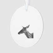 Oh Deer Modern Aesthetic Vibe Acrylic Ornament (voorkant)