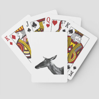 Oh Deer Modern Aesthetic Vibe  Pokerkaarten