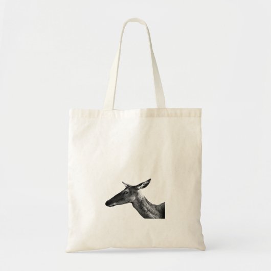 Oh Deer Modern Aesthetic Vibe Tote Bag (Voorkant)
