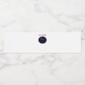 Oh Deer Modern Aesthetic Waterfles Etiket (Enkel label)