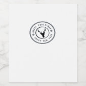 Oh Deer Modern Aesthetic  Wijn Etiket (Enkel label)