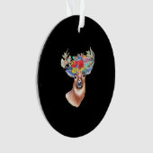 Oh Deer Modern Artistic Style Acrylic Ornament (voorkant)