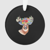 Oh Deer Modern Artistic Style Acrylic Ornament (voorkant)