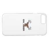 Oh Deer Modern Clean Design  Case-Mate iPhone Case (Achterkant (Horizontaal))