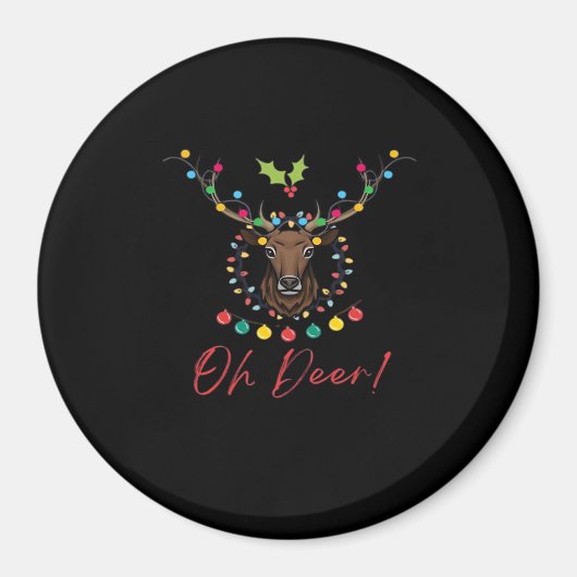 Oh Deer Modern Esthetiek Magneet (Voorkant)