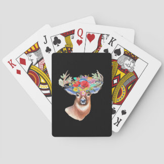 Oh Deer Moderne Artistieke Stijl Pokerkaarten