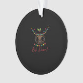 Oh Deer Moderne Esthetiek Ornament (voorkant)
