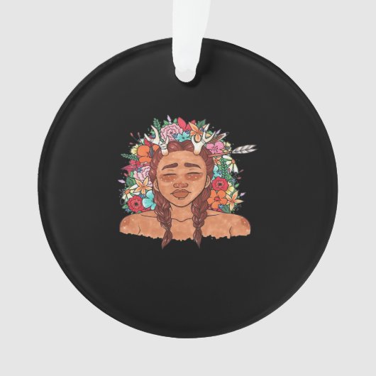 Oh Deer Moderne Esthetiek Ornament (voorkant)