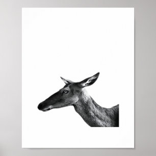 Oh Deer Moderne Esthetische Vibe Poster