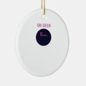 Oh Deer Moderne Stijl Keramisch Ornament (Rechts)