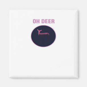 Oh Deer Moderne Stijl Magneet