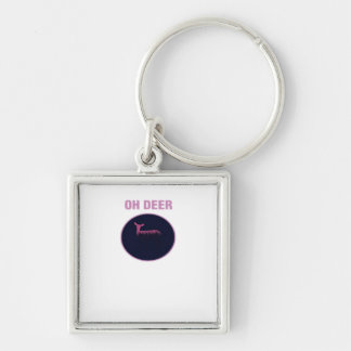 Oh Deer Moderne Stijl Sleutelhanger
