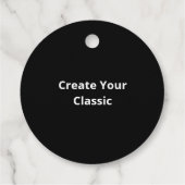 Oh Deer Oh Dear Retro Classic Style Bedankjes Labels (Achterkant)