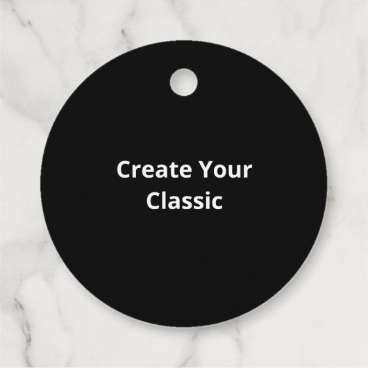 Oh Deer Oh Dear Retro Classic Style Bedankjes Labels (Achterkant)