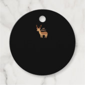 Oh Deer Oh Dear Retro Classic Style Bedankjes Labels (Voorkant)