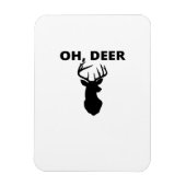 Oh Deer Oh Dear Whimsical Art Style  Magneet (Verticaal)