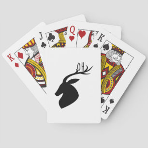 Oh Deer Pun Creatieve Stijl Pokerkaarten