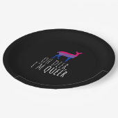 Oh Deer Queer Bisexual Pride Gay Lesbian Design  Papieren Bordje (Gekanteld)