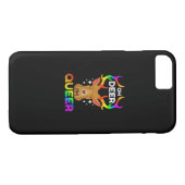 Oh Deer Queer Funny LGBTQ Pride Awareness  Case-Mate iPhone Case (Achterkant (Horizontaal))