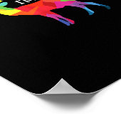 Oh Deer Queer Funny Pun LGBT Pride Design Poster (Hoek)