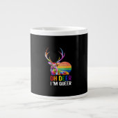 Oh Deer Queer Minimal Modern Style  Grote Koffiekop (Voorkant)