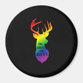 Oh Deer Queer Pride Celebration Funny LGBT Gift Magneet (Voorkant)