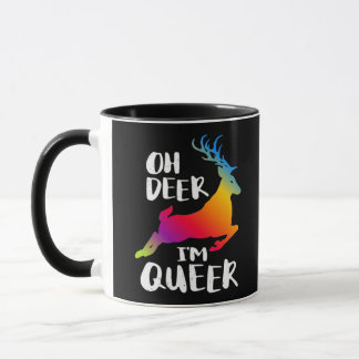 Oh Deer Queer Pride Minimal Artistic Style Mok