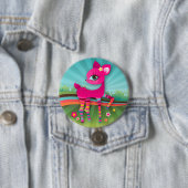 Oh Deer! RegenboogButton Ronde Button 7,6 Cm (In situ)