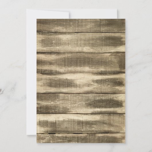 Oh Deer Reindeer Baby shower uitnodiging (Achterkant)