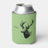 Oh Deer Reindeer Blikjeskoeler (Blikje Voorkant)