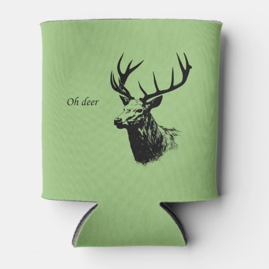 Oh Deer Reindeer Blikjeskoeler (Voorkant)