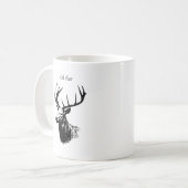 Oh Deer Reindeer Koffiemok (Voorkant links)