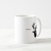 Oh Deer Reindeer Koffiemok (Voorkant rechts)