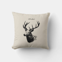 Oh Deer Reindeer Kussen